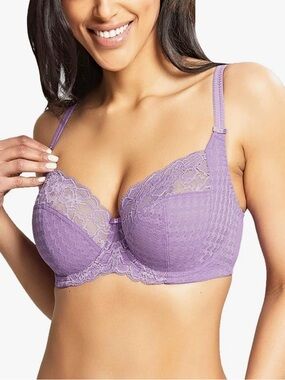 Panache Envy Underwire Balcony Stretch Lace Bra 36E